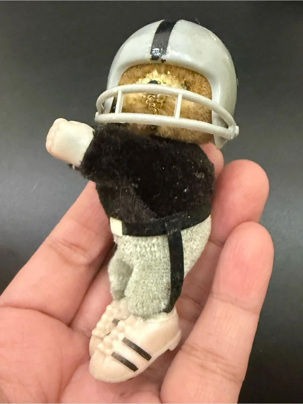 Vintage 80’s Oakland Raiders NFL Mascot Collectible Pencil Hugger